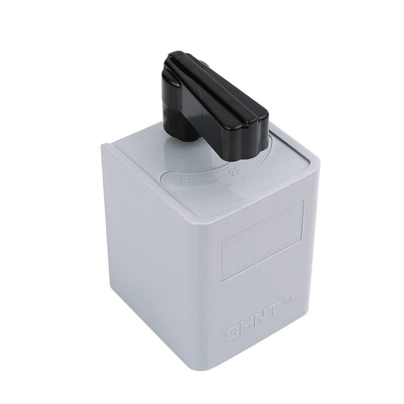 Chint (CHNT) reverse switch HY2 three-phase 380v motor forward and reverse switch HY2-8 rated current about 7A heating current about 15A