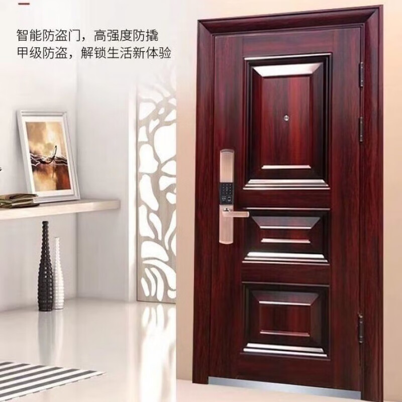 Vinoa Class A anti-theft door standard door household door entrance door entrance door safety door steel door mother door factory direct sales 1970*860 outsourced outer left