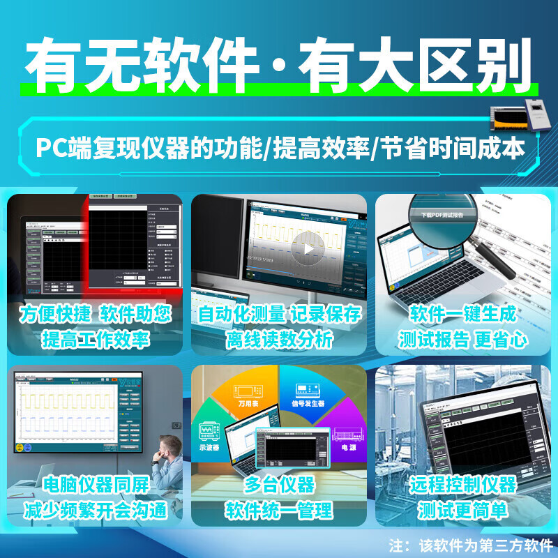 TEKTRONIX desktop multimeter DMM6500 six and a half digit touch screen Keithley high-precision digital multimeter DMM6500 (including remote multiple version software)