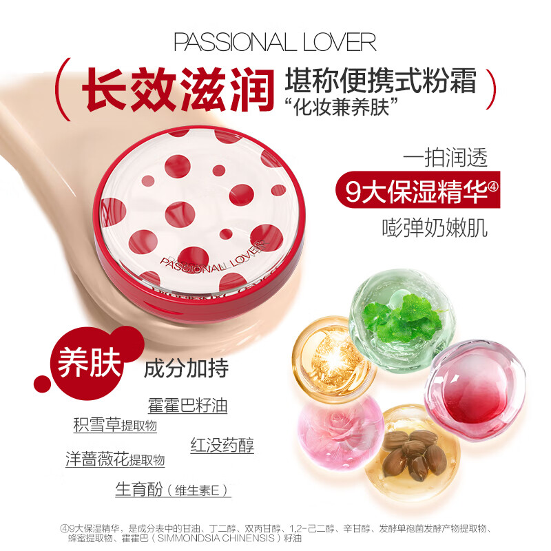 Passional Lover PL polka dot limited invisible air cushion mini4.5g-02 natural color on clearance