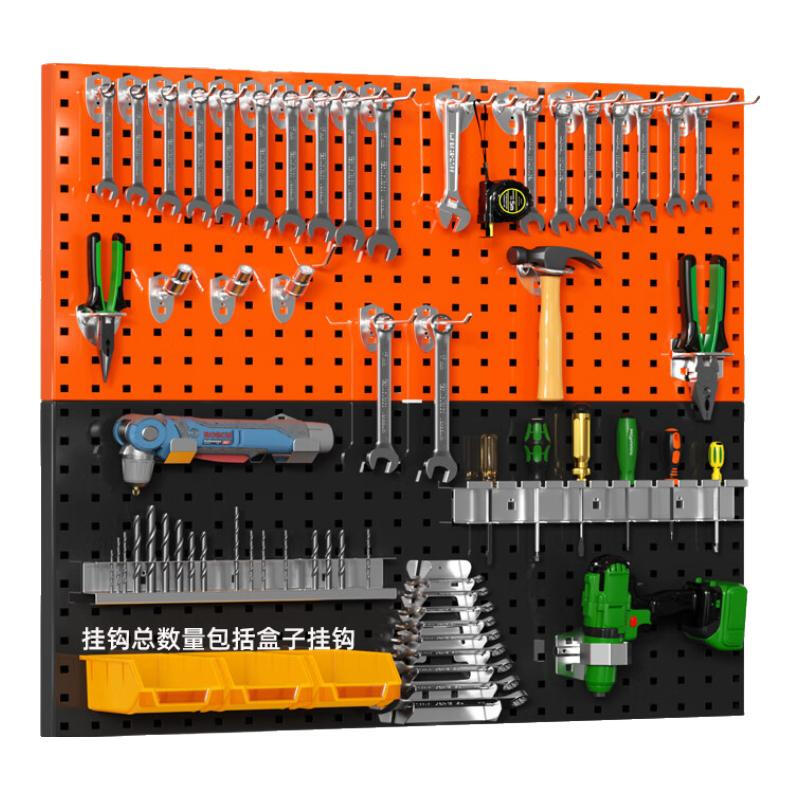 Chitu Hardware Tools Hanging Plate Rack Accessories Galvanized Hook Square Hole Hole Plate Special Hook Set Hook Set T4/Sample 1 Hook Bearing 10~20kg (excluding hanging plate)