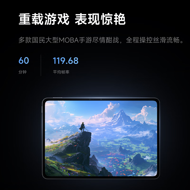 99% new Xiaomi Mi Pad 8 11.2-inch 3.2K ultra-clear screen 4th generation Snapdragon 8s ThePaper OS3 8+128G black tablet
