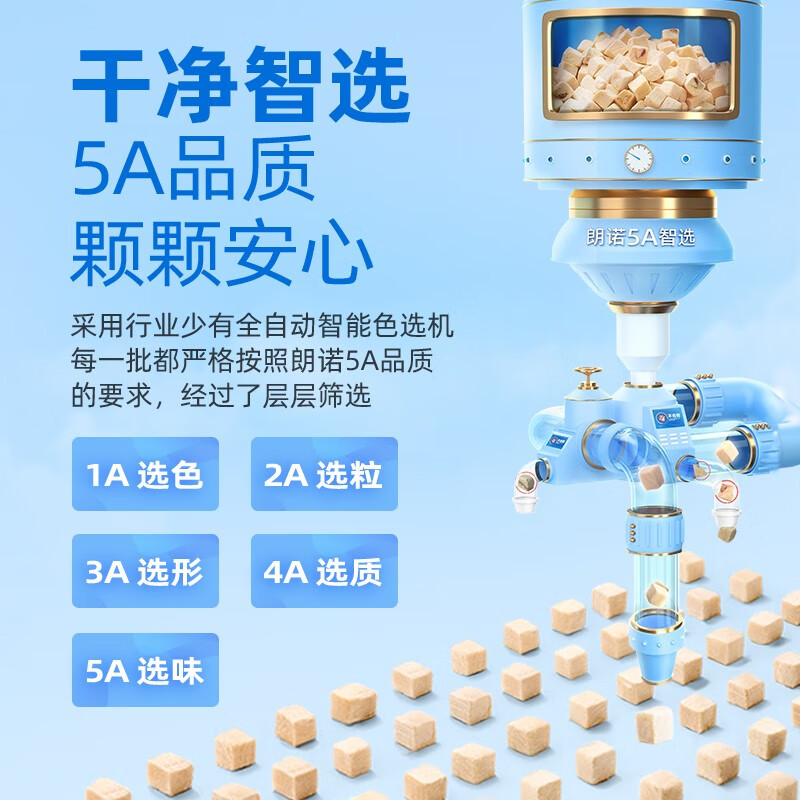 Lonnuo Freeze-Dried Chicken Cat Snacks Adult and Kitten Cat Food High-Protein Immune Pet Food 300g