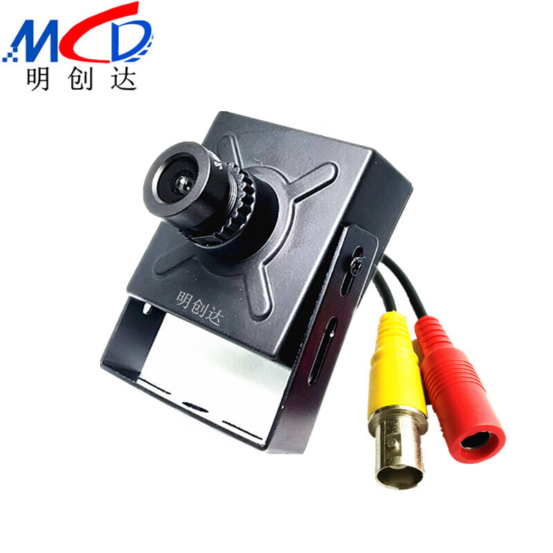 SONY1200 line CVBS low-light surveillance camera indoor distortion-free high-definition analog workbench camera light gray distortion-free 2.8MM