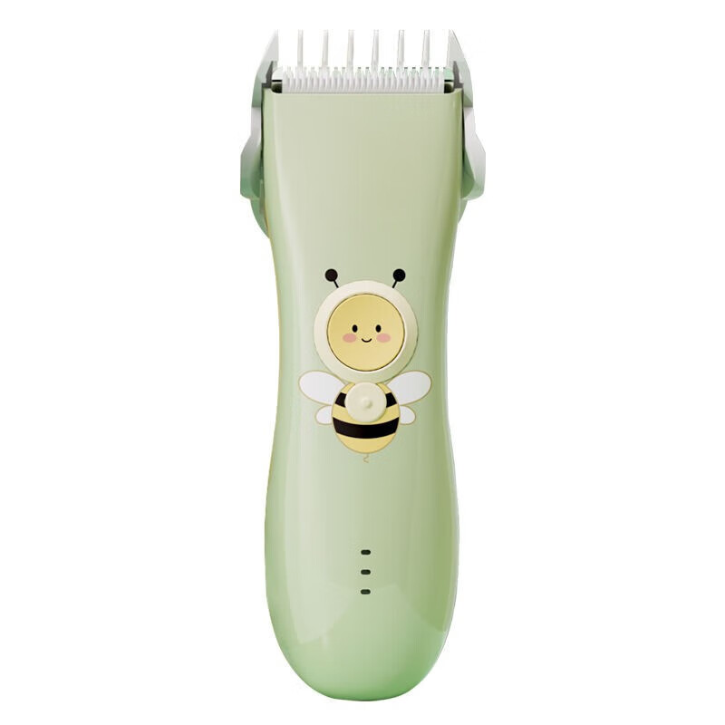 AUX baby hair clipper household light-sound electric clipper for baby and children electric hair clipper shaving tool full body washable standard + double clipper New Year gift