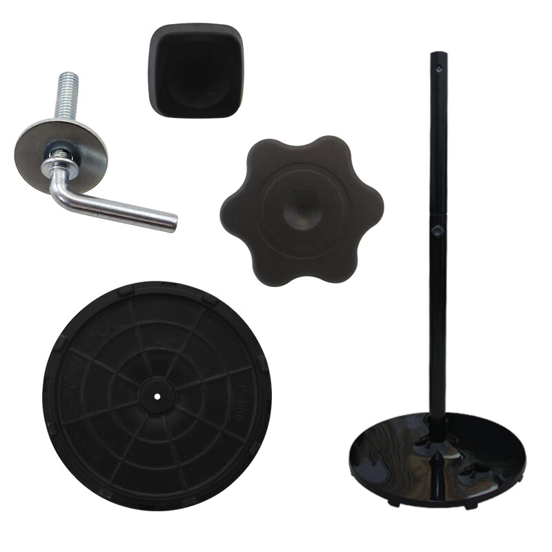 Suitable for TCL electric fan vertical pole lifting rod accessories Diamond Konka Wanbao floor fan fixed chassis disc bottom plate upper and lower rod + chassis (white)