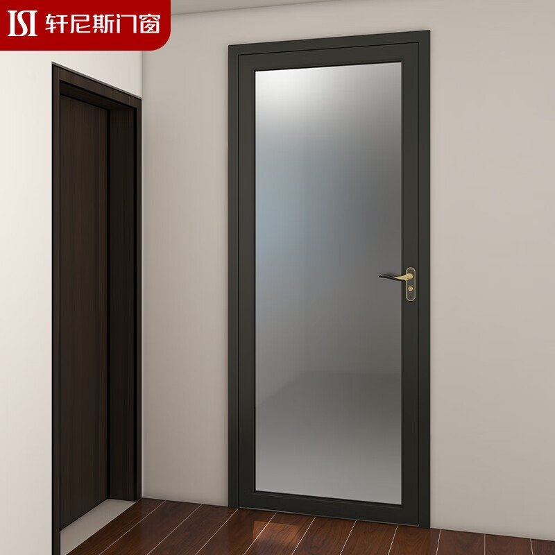 Hennessy Jacobs III flat door aluminum alloy bedroom bathroom bathroom door custom glass door deposit/non-commodity price/return payment