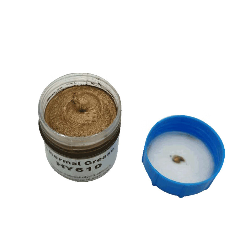Thermal conductive silicone grease Thermal conductive silicone semiconductor refrigeration film thermoelectric power generation chip CPU graphics card notebook LED cooling paste silicone grease scraper