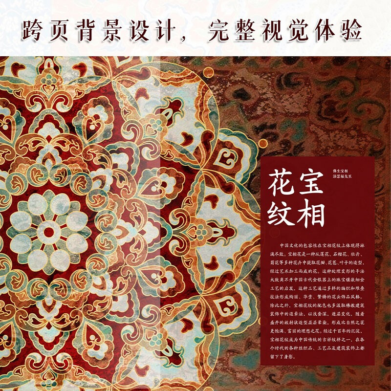 Set of 2 volumes The Beauty of Chinese Patterns Animal Chapter + Plant Chapter Chinese Classic Patterns Huang Qingsui’s new masterpiece Traditional Decorative Patterns Quick Reference Manual Graphic Design