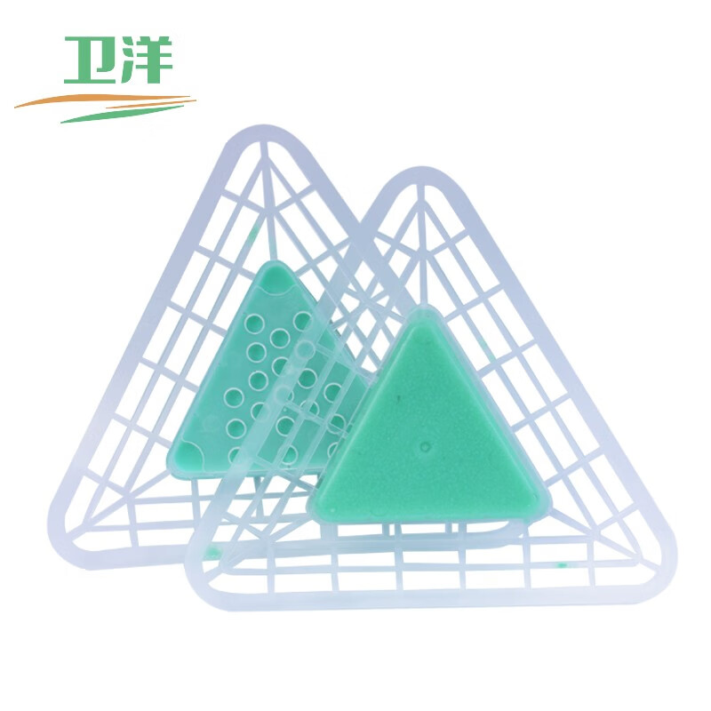 Weiyang WYS-229 men's urinal deodorizing triangular block, toilet fragrance tablet cleaning filter, urinal fragrance block (triangular) 10 pieces