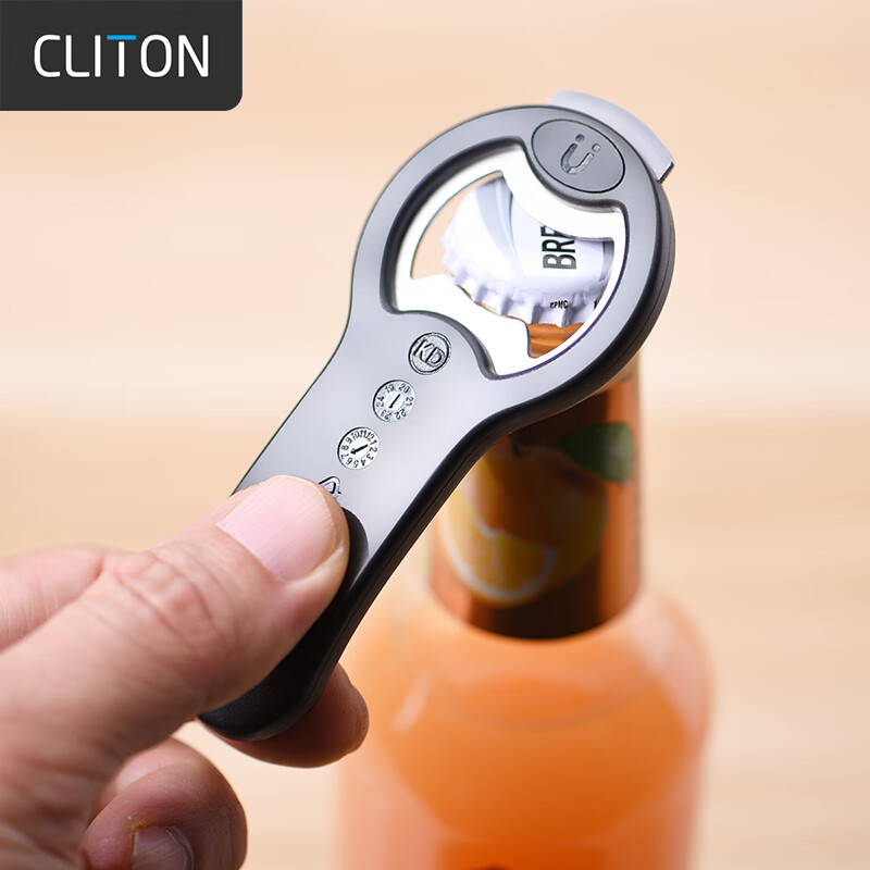 CLITON beer bottle opener, beer bottle opener, bottle opener, cocktail bottle opener, refrigerator magnetic suction for easy storage