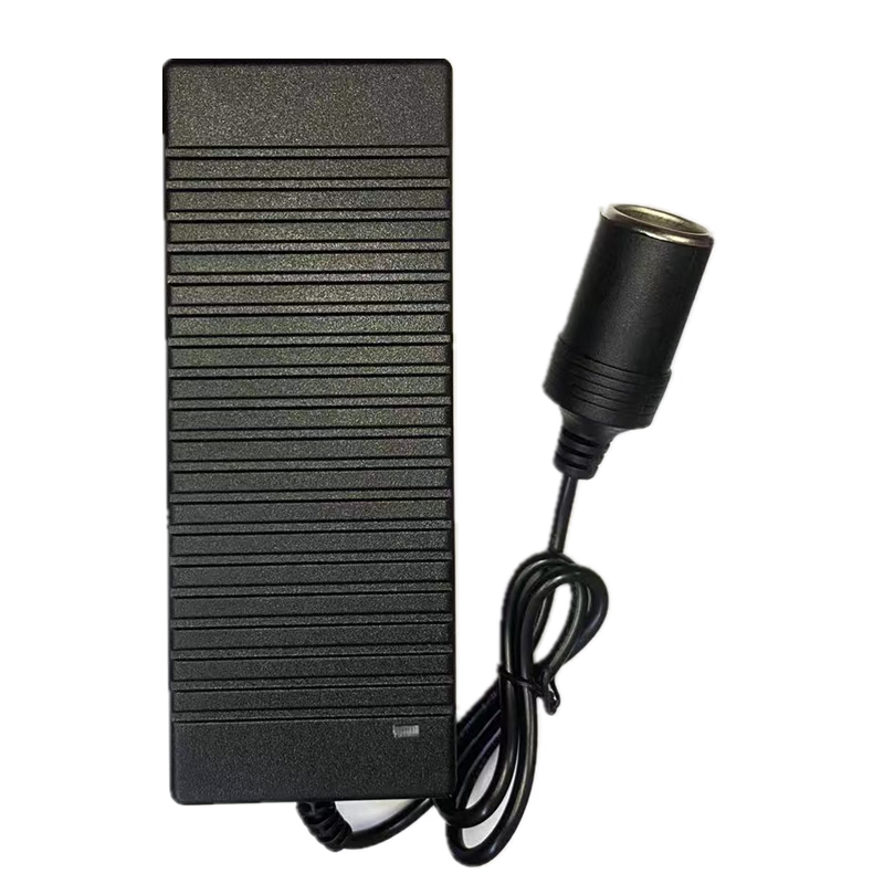 XMSJ220V to 12V car cigarette lighter socket household power converter car vacuum cleaner refrigerator adapter 220V to 12V15A rated 180W