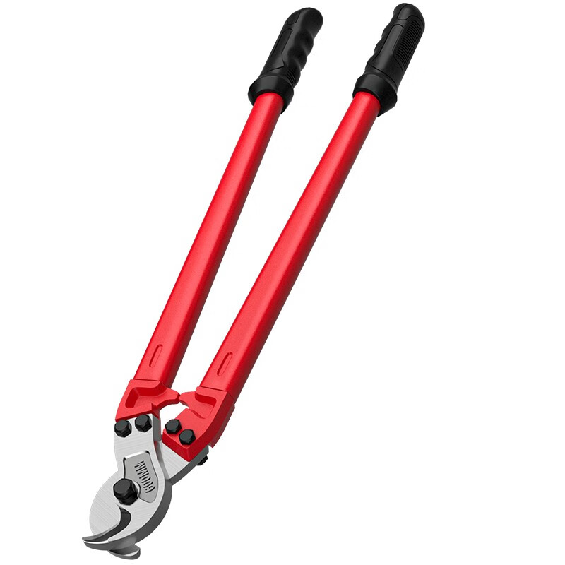 DELIXI ELECTRIC cable scissors, wire cutters, wire cutters, crescent wire scissors, manual special scissors, cable cutting artifact, heavy-duty cable scissors 24 inches