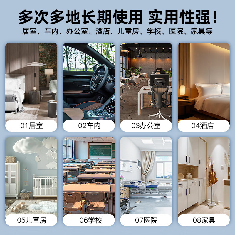 Silezhi formaldehyde detector formaldehyde measurement instrument high-precision household TVOC air quality detector temperature and humidity MEF500