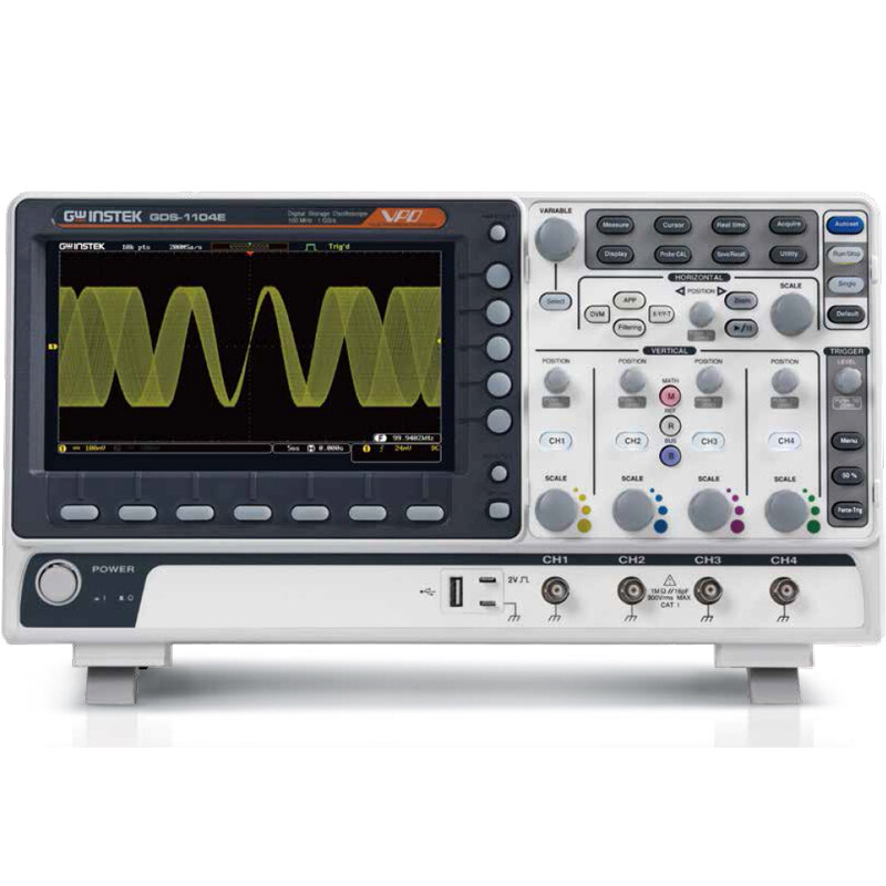 GWINSTEKGDS-1102E/GDS-1104B series digital storage oscilloscope dual-channel four-channel oscilloscope GDS-1102E