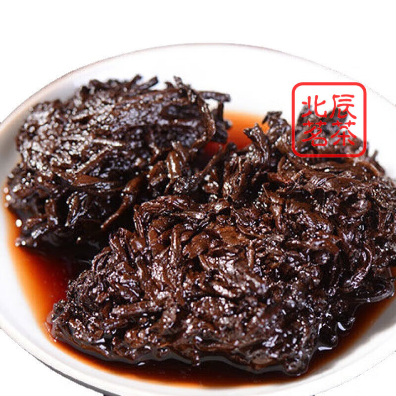 Yanhai Yunnan ripe leaf Xiaotuo old tea head good broken silver ripe tea aged old tree loose tea gift box Icelandic old tree old tea head 500g/sweet in the mouth