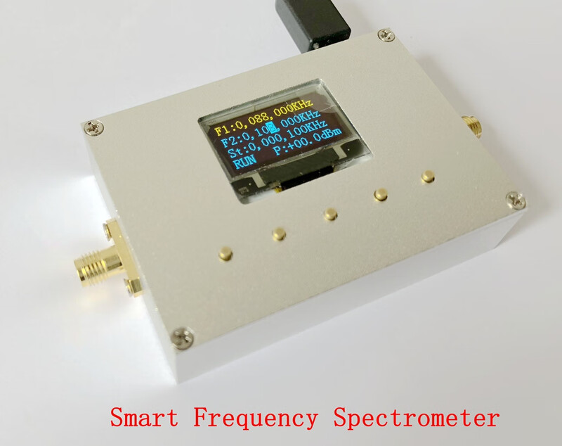 Spectrum analyzer handheld simple spectrum analysis device 10-6000MHz with RF source power meter Freq6000