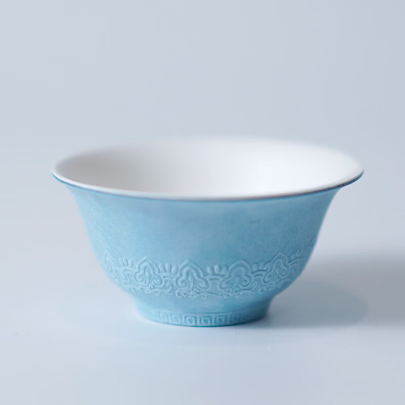 Wuxi Disposable Kung Fu Tea Cup Double-layer Thickened Anti-scalding Business Reception Sugar Cane Bamboo Fiber Tea Cup No-Wash Food Grade Hand-pressed Cup 4 Boxes (48 Pack)