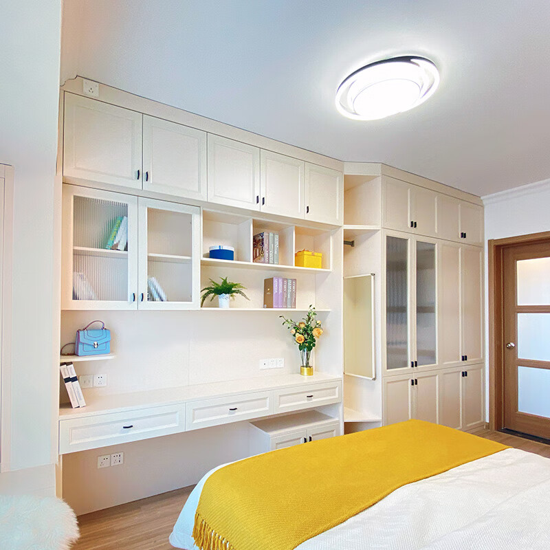 Sophia tatami bed wardrobe integrated bedroom multi-functional bed cabinet European style single bed study room bookcase storage combination cabinet membership bonus