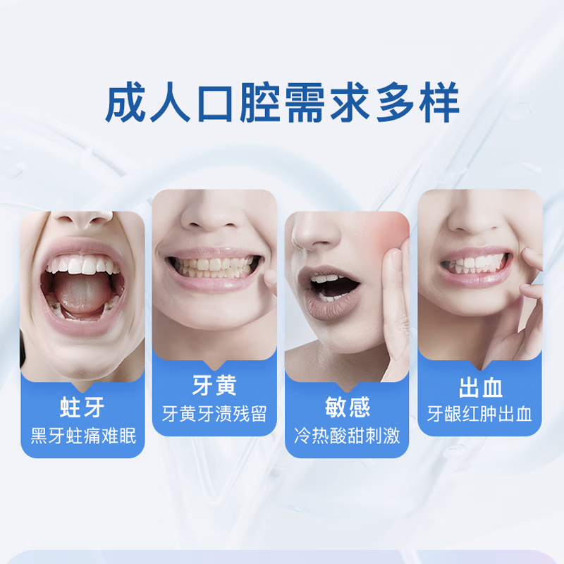 Shuke special whitening plant extract toothpaste whitens teeth, prevents cavities and solidifies teeth 120g mint flavor new and old random hair
