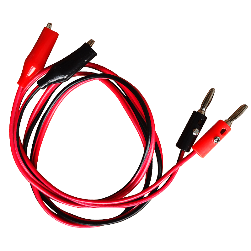 Yarun DC stabilized power supply test line, alligator clip line, experimental measurement line, power output line, stabilized power supply test line, Yarun-fish clip line