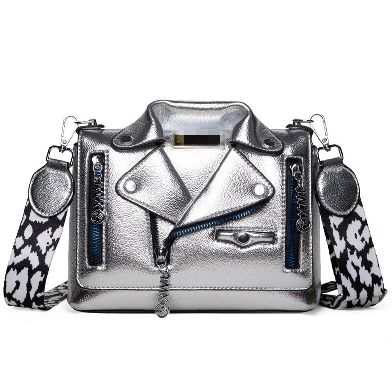 MDUG2022 New Women's Bag European and American Chain Rivet Jacket Fashion Small Square Bag Clothes Crossbody Bag Green