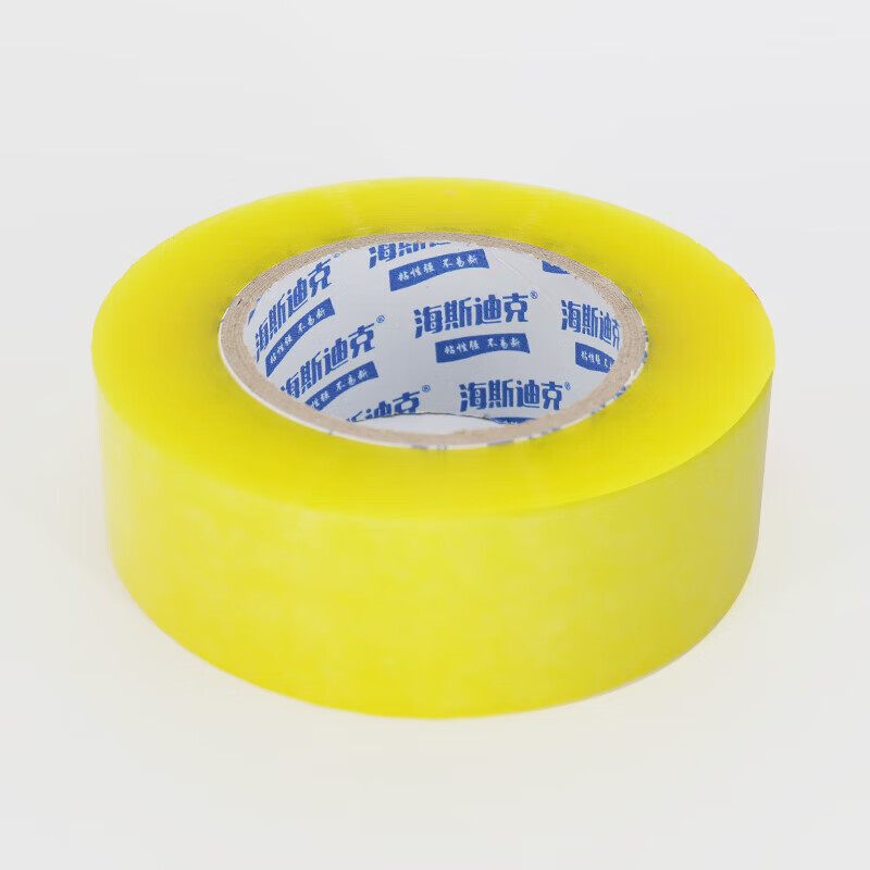 Hasdick Beijing warehouse delivery transparent tape express packaging and sealing large roll wide tape 4.35cm wide * 40m long (thickness 1.2cm) HKL-498
