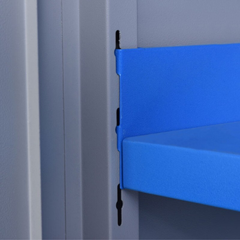 Jingku KINKOCCL heavy-duty tool cabinet finishing cabinet workshop tool storage box iron cabinet with hanging plate with drawer steel information cabinet with mesh