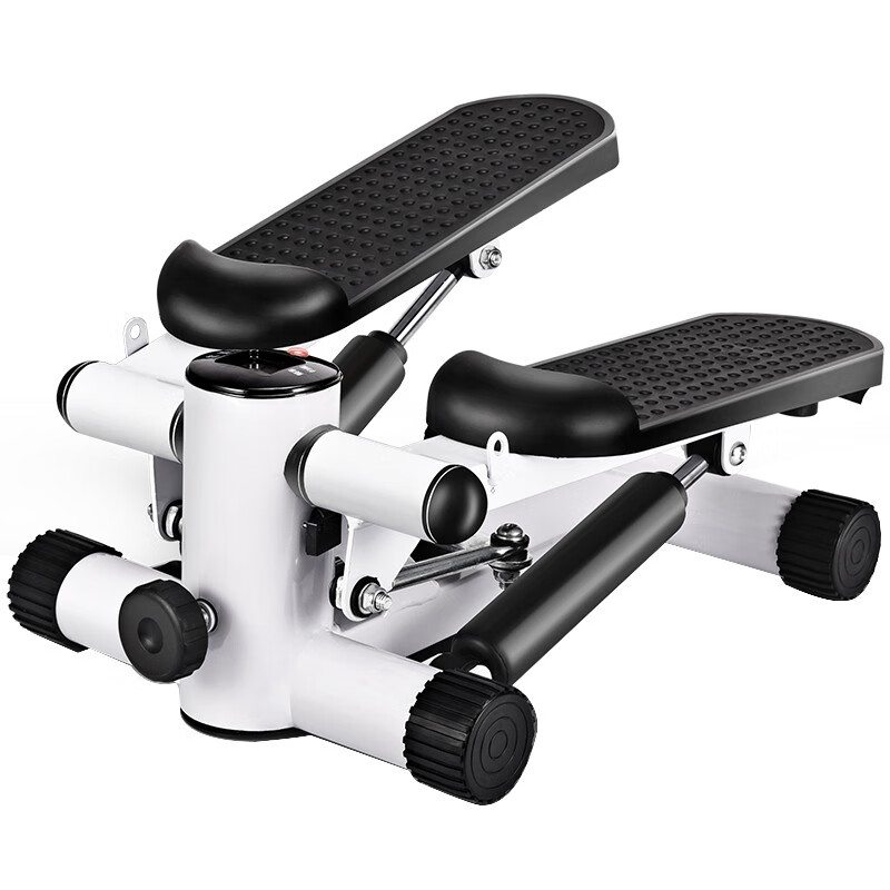 Aoji stepping machine, household pedal machine, home use in-situ jogging, fitness equipment, pedal machine, black and white model (lubricating oil + tools)