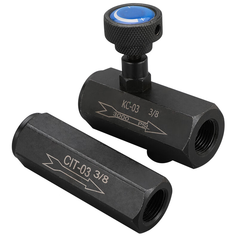 Hydraulic one-way valve CIT/KC-02/03/04/06 straight-through check hydraulic check valve flow throttling control valve one-way valve CIT-12 thread 1.5 inches