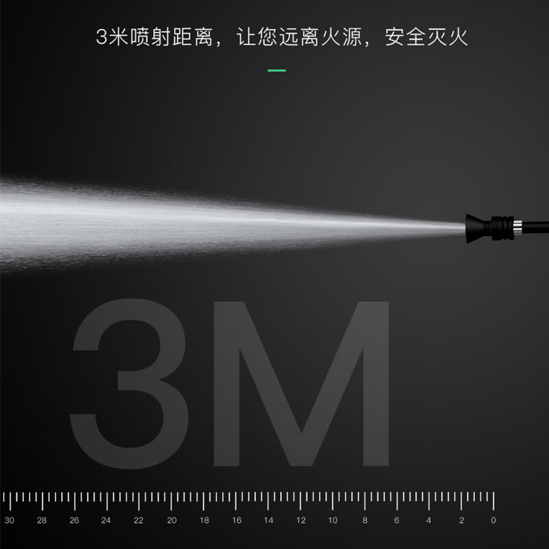 Yuanbang water-based fire extinguisher 980mL simple new energy vehicle-mounted national fire certification fire equipment can extinguish electric fires MSWJ980