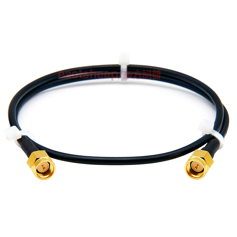 Oriental Xupu SMA male to SMA male RG174 RF connection cable coaxial cable SMA-JJ flexible cable 0.8m