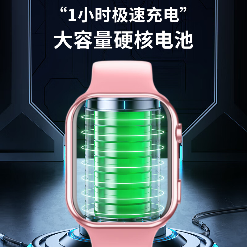 Little Genius Cool Cover Smart Children's Phone Watch Waterproof and Plug-in Card Positioning 4G5G Full Netcom Boys and Girls Teenagers Elementary School Junior High School Students Watch 6-12 Years Old Boys and Girls Learning Watch Upgraded Black Battery Life Upgrade + Change Payment + Video Call + Positioning + Micro Chat