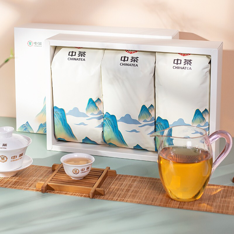 Chinese tea butterfly white tea tea gift box white peony gift box Fujian white tea gift box loose tea 300g gift box