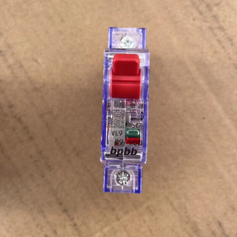 Electric vehicle open two in one out electric tricycle 63a air switch circuit breaker battery main gate dual battery switch 2p high power 63a2p dual battery switch