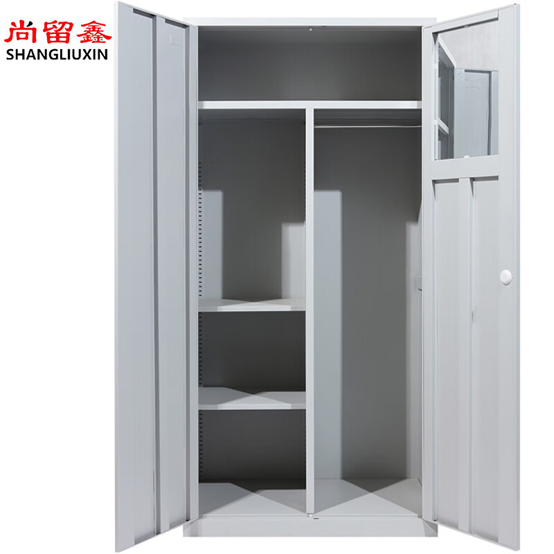 Shangliuxin steel integrated locker 1850*900*500mm housekeeping cabinet multi-functional factory workshop locker large wardrobe thickened iron cabinet