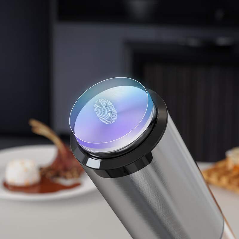 Circle Joy Electric Pepper Grinder Rechargeable Household Pepper Black Pepper Sea Salt Grinding Bottle Seasoning Bottle Jar Single Pack