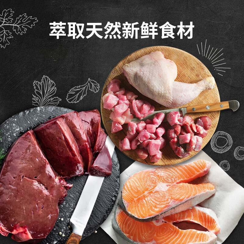 LEONARDO Cat Meal Packs Cat Wet Food Imported from Germany Nutritional Staple Food Meal Packs for Adult Cats and Kittens Poultry Formula Adult Cat Meal Packs 85g*10 Bags