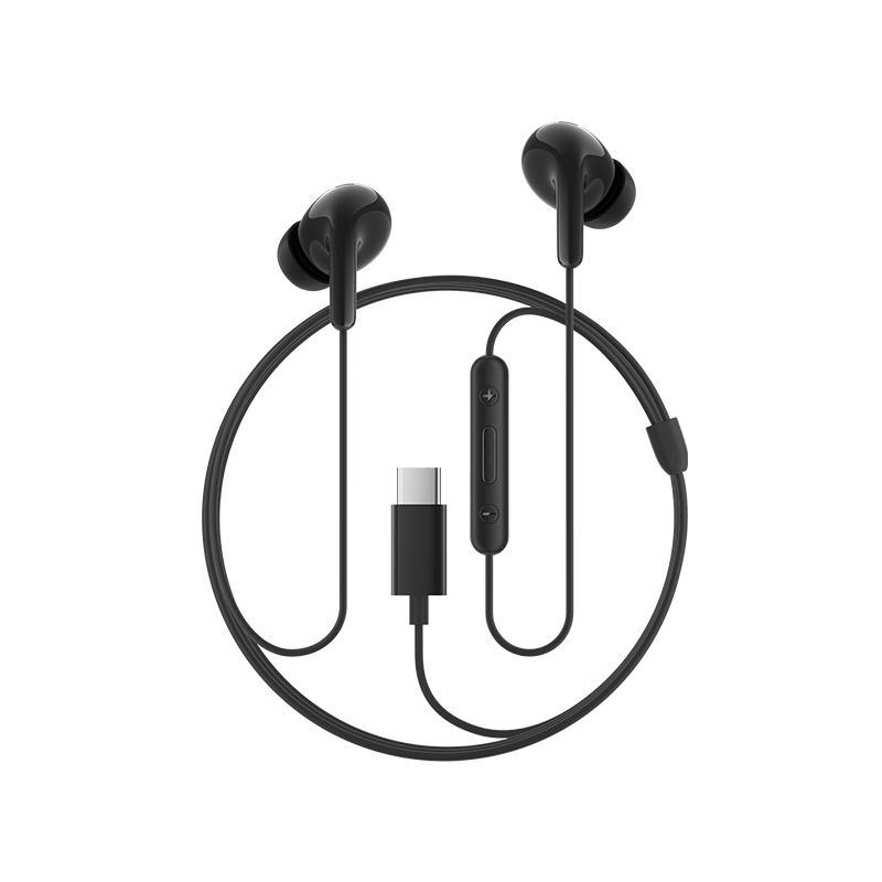 95% new Xiaomi (MI) Type-C earphones wired earphones white suitable for Xiaomi Huawei Honor OPPO vivo mobile phones and Apple 15 and above models