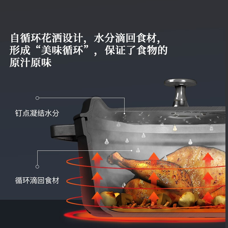 Staub enamel pot cast iron pot soup stew pot pot ceramic bowl home kitchen multi-functional pot set 24cm cherry red + four-color ceramic cup 10cm