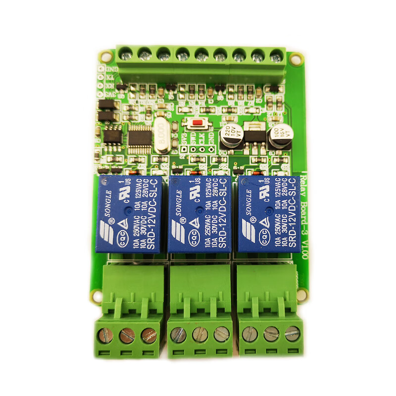 1/2/3/4/6/8/12-channel Modbus relay module switching input and output RS485/TTL/PLC 16-channel output + 32-channel input 24V