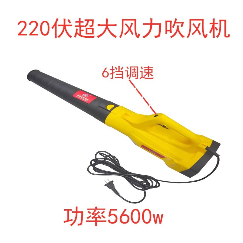 Hair dryer 12V 24V 220V high power fan harvester special dust blower truck filter dust collector 220V hair dryer +1000w