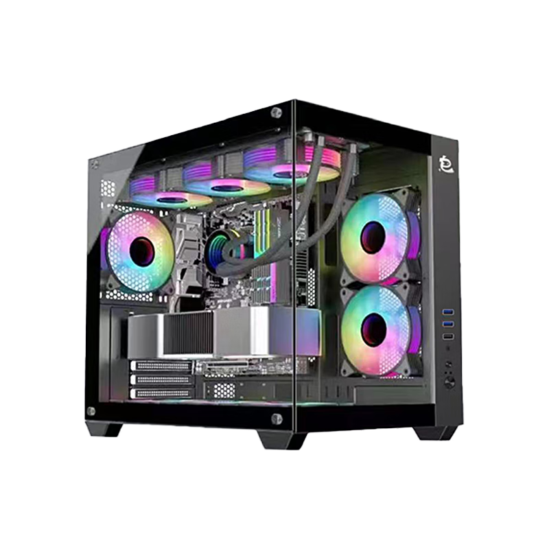 Intel i5/i7/i9 level independent display GTX1660TI live game e-sports chicken editing design rendering assembly computer host DIY complete set configuration one i5 4590 GTX750TI 2G