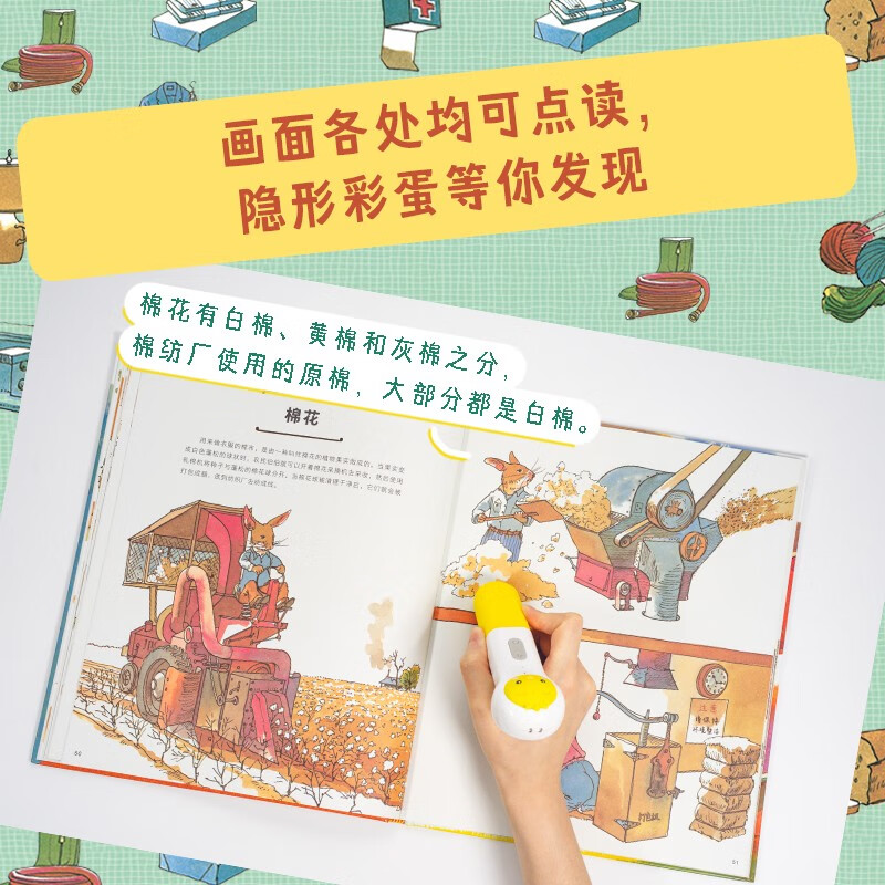 Click-to-read version: Hardcover hardcover of the Big Book of Creation for children. Enlightenment and exploration popular science picture book for children aged 3-9 years old. Extracurricular reading books for first, second and third grade students at Yale. Supports Little Monkey Pipi Point Reading Pen.