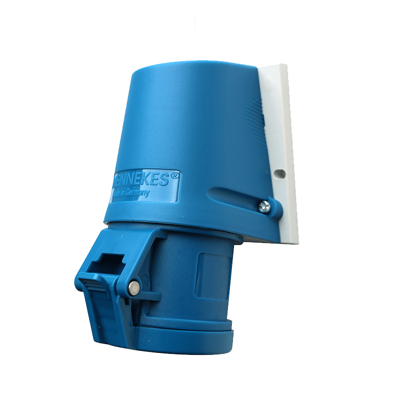 MENNEKES industrial socket 27005 3P 32A 230V IP44 exposed waterproof and dustproof industrial plug connector three-phase electric high power aircraft carrier head 3 core 32A+3P+230V-27005