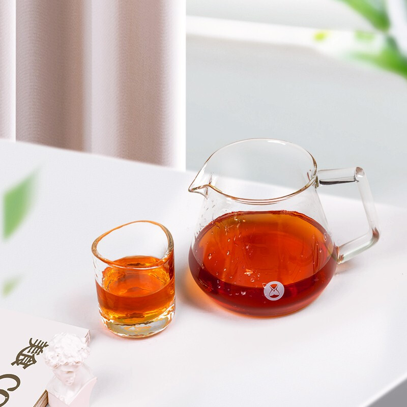 Taimo Home Shop Glass Coffee Sharing Pot Home Handmade Coffee Pot Set Handmade Coffee Utensils Transparent Glass Sharing Pot 360ml