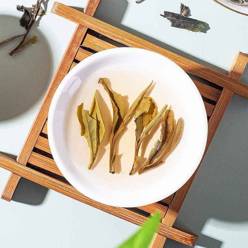 Chinese tea butterfly white tea tea gift box white peony gift box Fujian white tea gift box loose tea 300g gift box