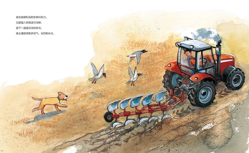 Click-to-read version of Universal Engineer Mike. Go to the fields to see agricultural vehicles. Popular science picture book for children aged 3-6 years old. Bedtime story for toddlers. Brain-stimulating and hands-on science picture book. Universal Engineer parent-child reading for scientific enlightenment. Supports Little Monkey Pipi's reading pen.