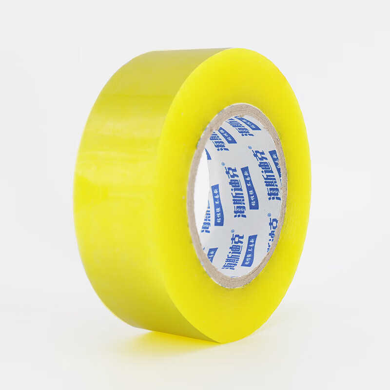 Hasdick Beijing warehouse delivery transparent tape express packaging and sealing large roll wide tape 4.35cm wide * 40m long (thickness 1.2cm) HKL-498