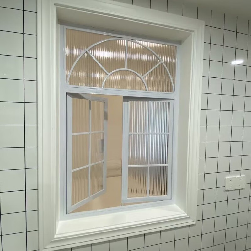 Yaotian French retro iron art old steel window dining room living room rectangular partition study loft lighting window glass window French retro iron art old steel window dining room living room long